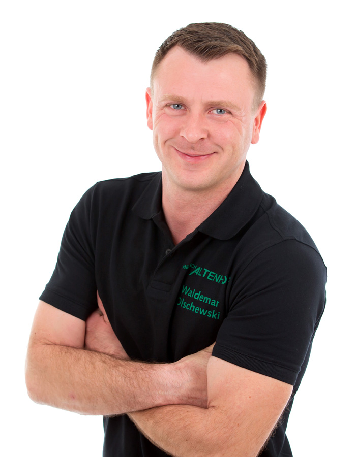 Waldemar Olschewski, Servicetechniker